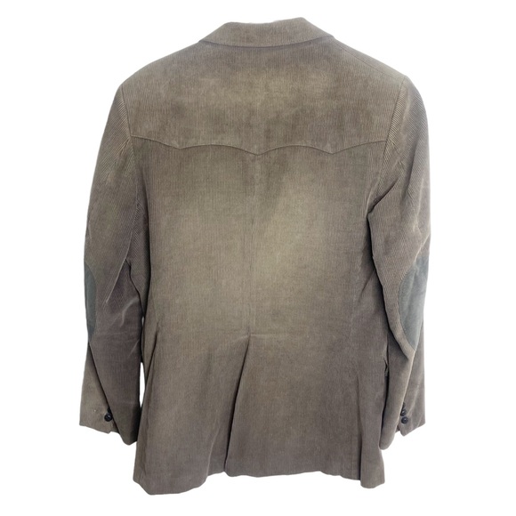 Vintage Sheplers corduroy western blazer elbow patches - Picture 6 of 6